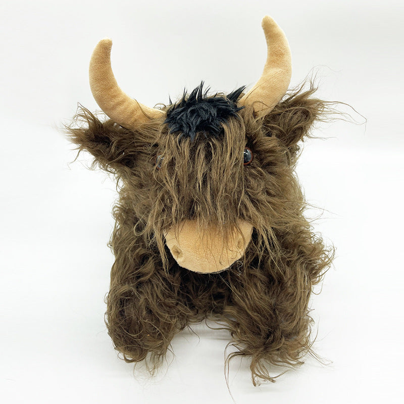 Soft and Fluffy Luxury Highland Cattle Slippers