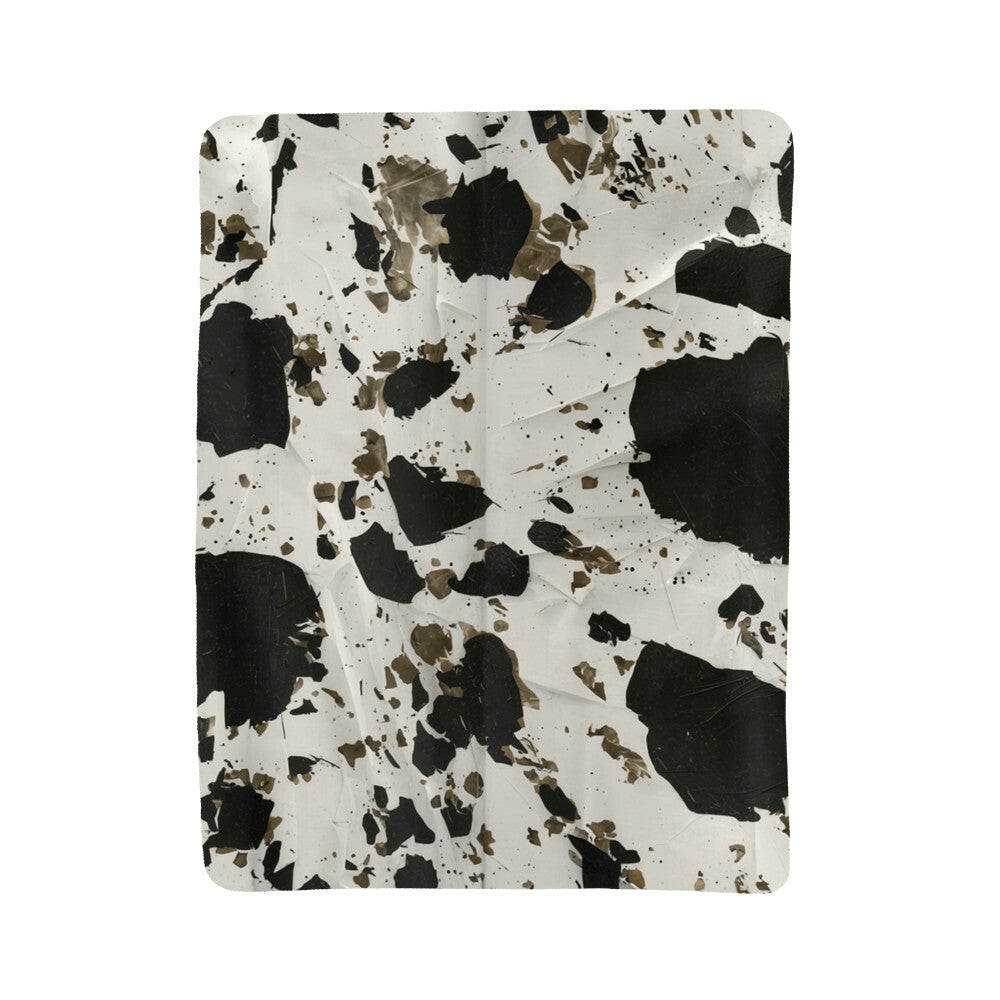 Stay Warm and Stylish with a Cow Print Blanket