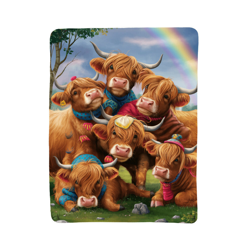 Stay Warm and Stylish with a Cow Print Blanket