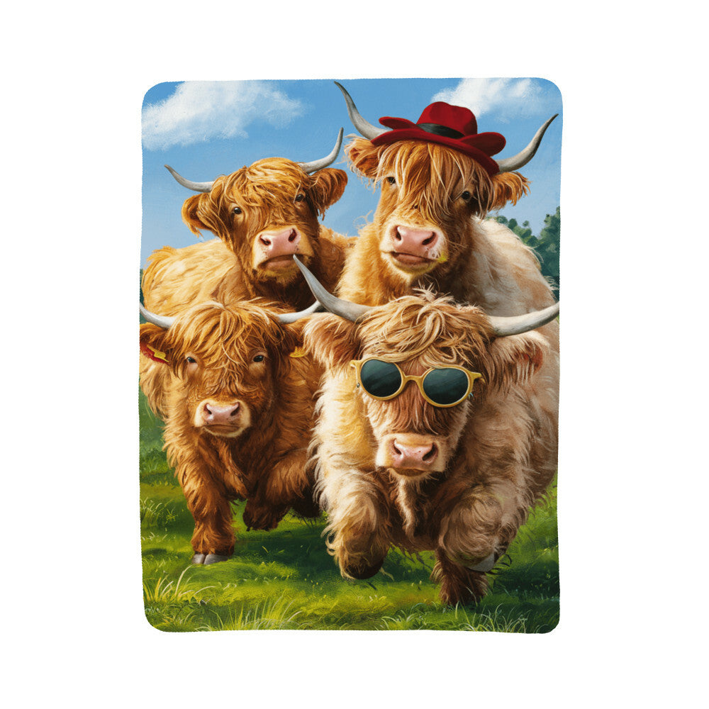 Stay Warm and Stylish with a Cow Print Blanket