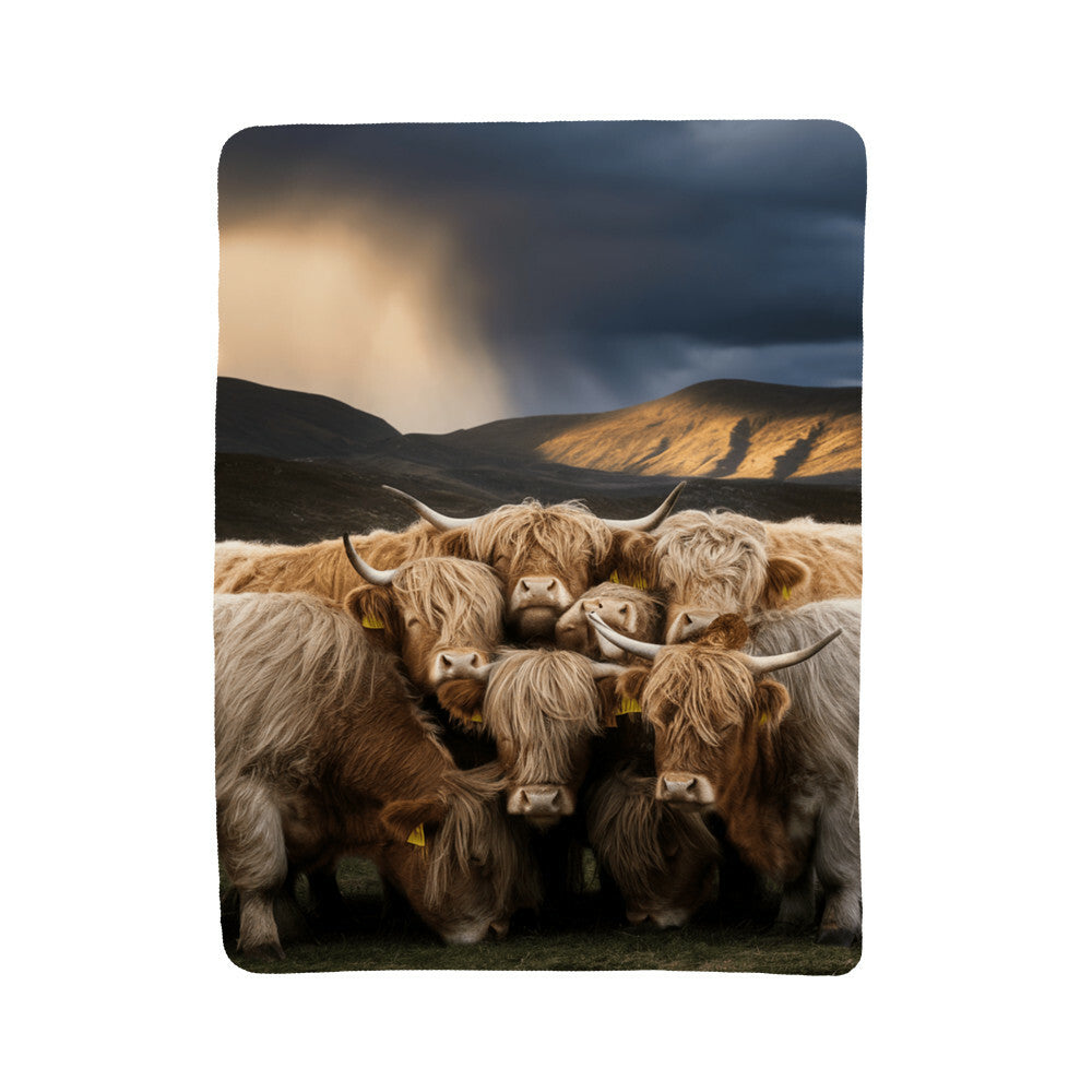 Stay Warm and Stylish with a Cow Print Blanket