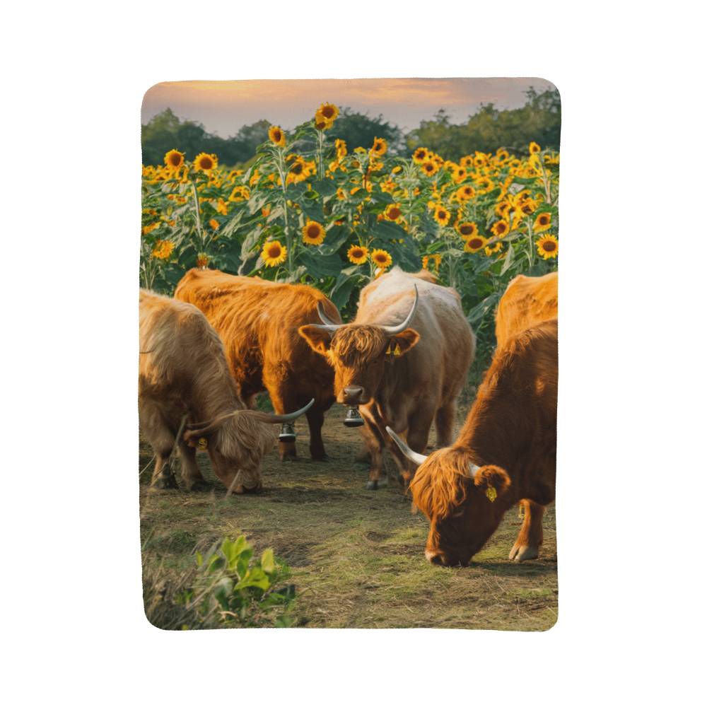 Stay Warm and Stylish with a Cow Print Blanket