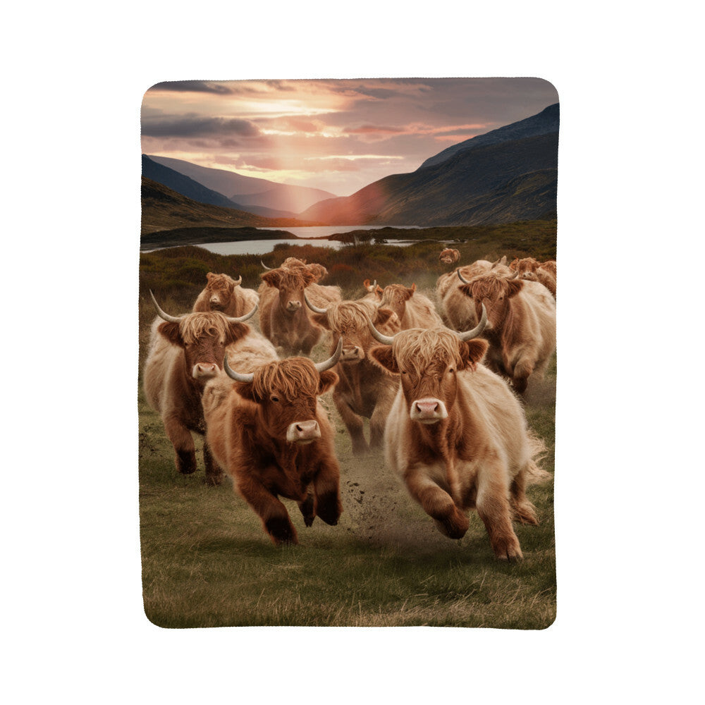 Stay Warm and Stylish with a Cow Print Blanket