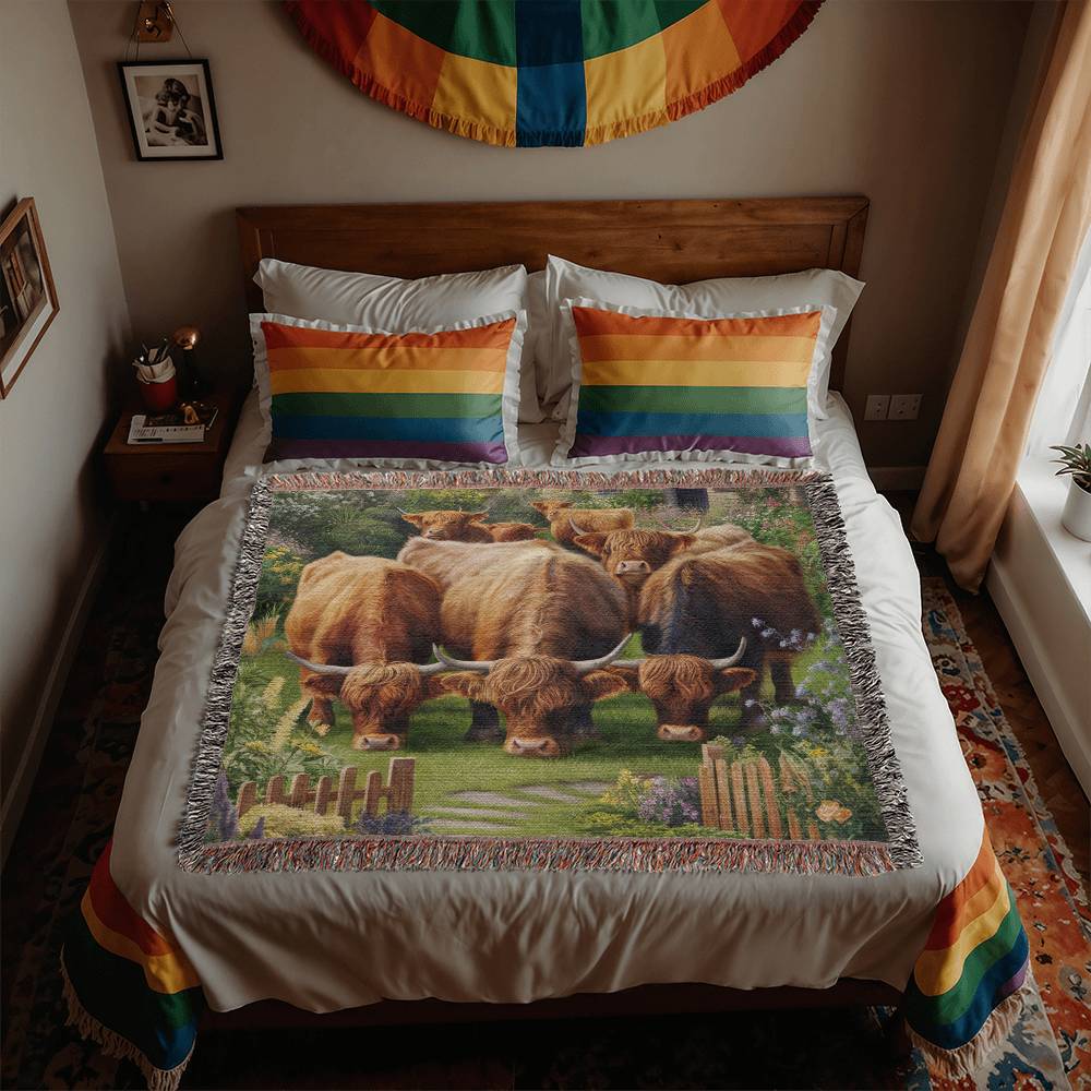 Stay Warm and Stylish with a Cow Print Blanket