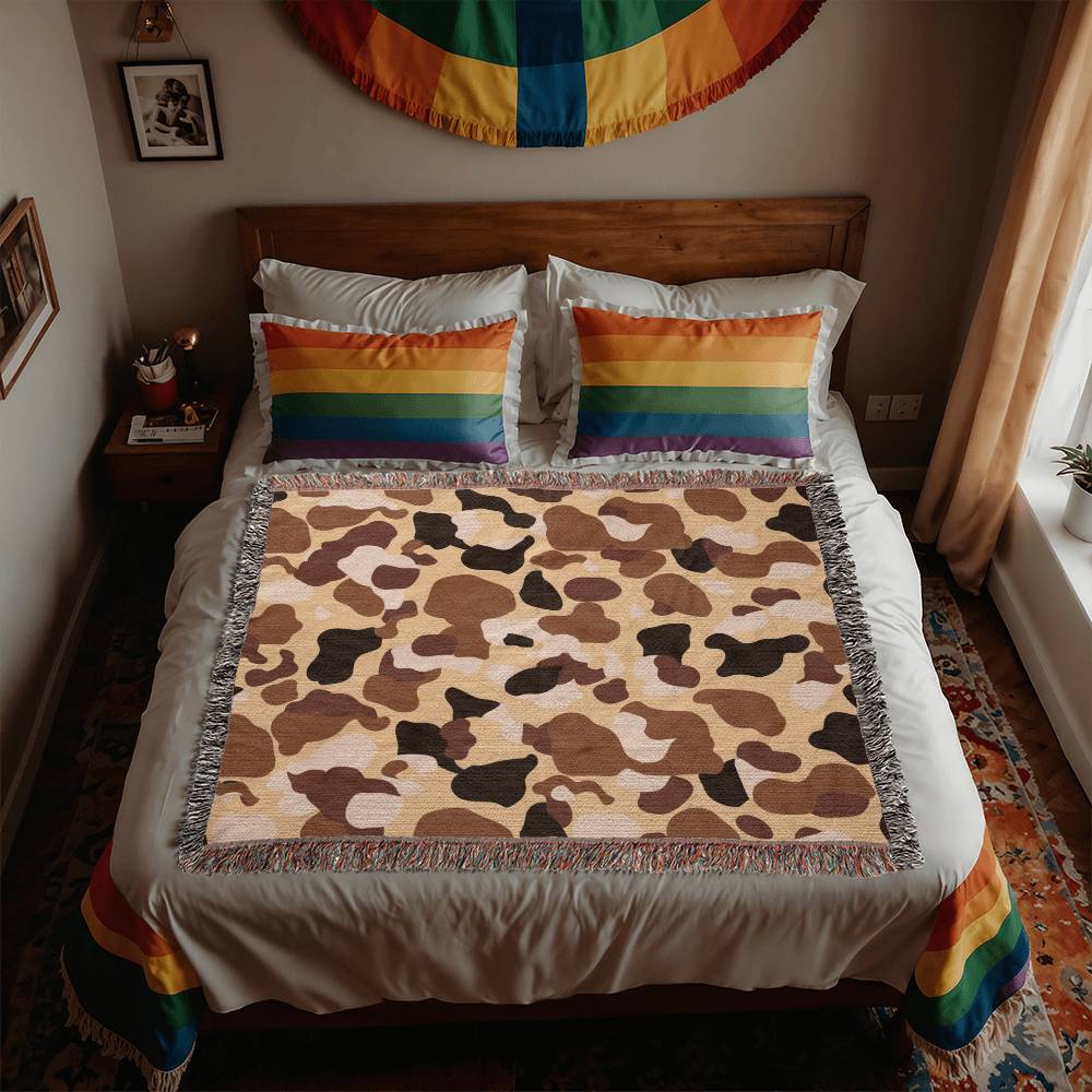 Stay Warm and Stylish with a Cow Print Blanket