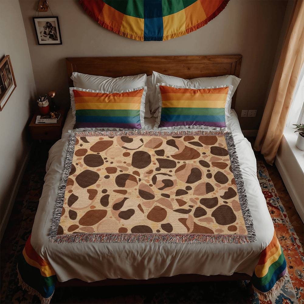 Stay Warm and Stylish with a Cow Print Blanket