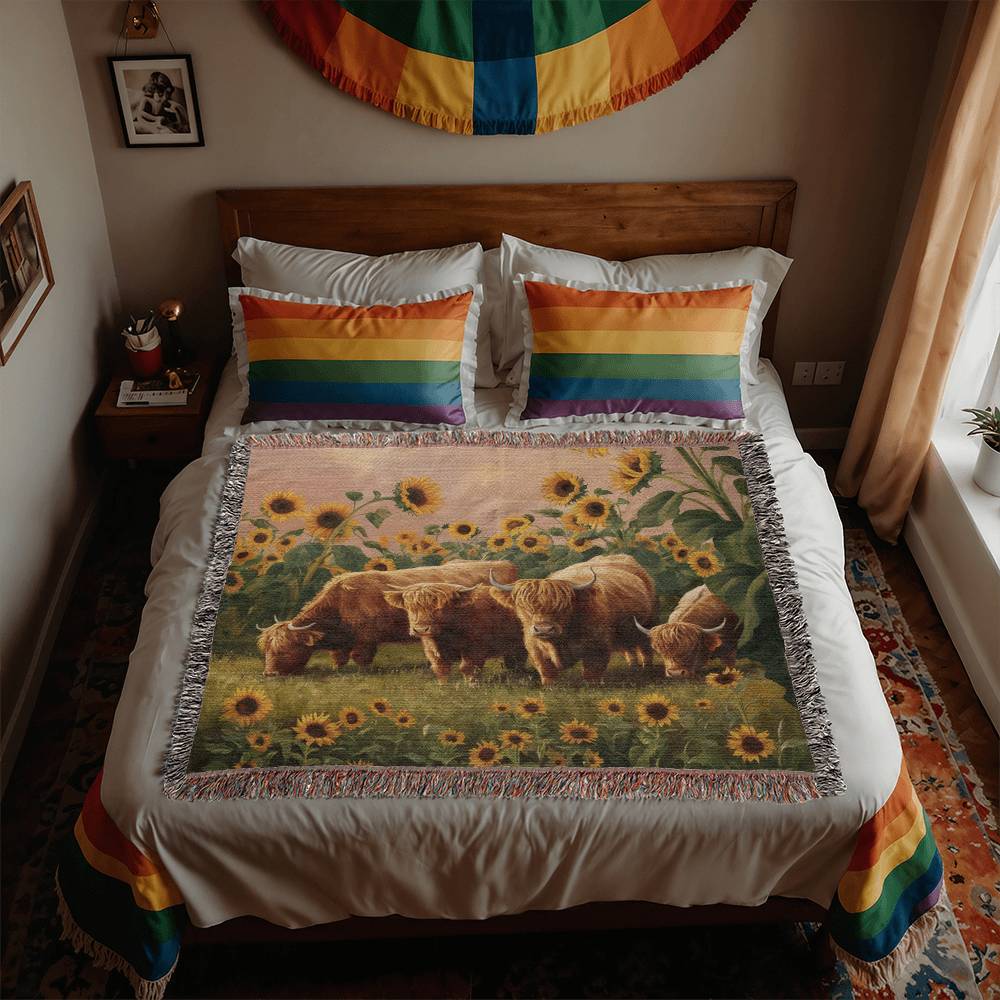 Stay Warm and Stylish with a Cow Print Blanket