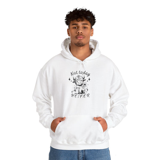 Add Some Attitude with the Not Today Heifer Hoodie