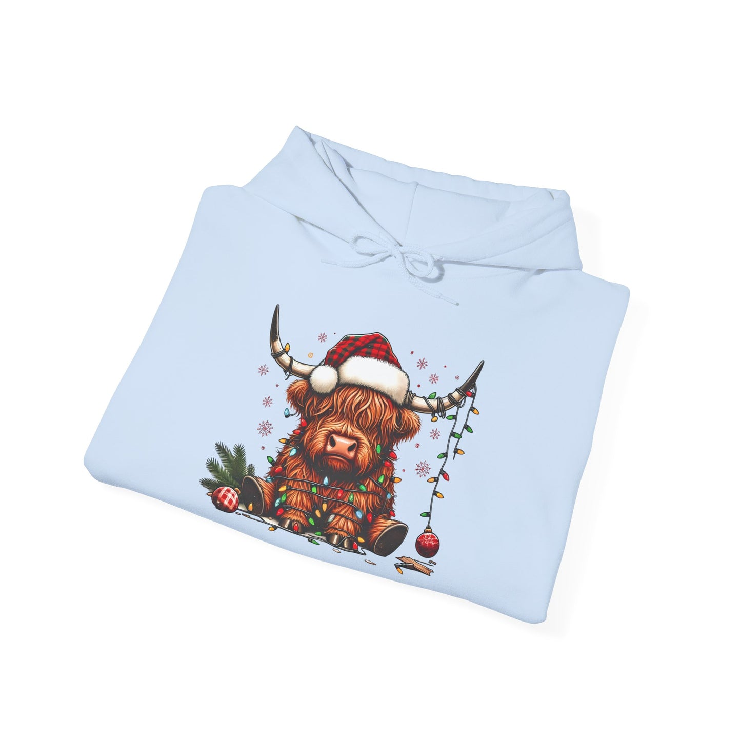 Get Cozy and Festive with Adorable Festive Cow Cute Hoodies – The Perfect Holiday Apparel