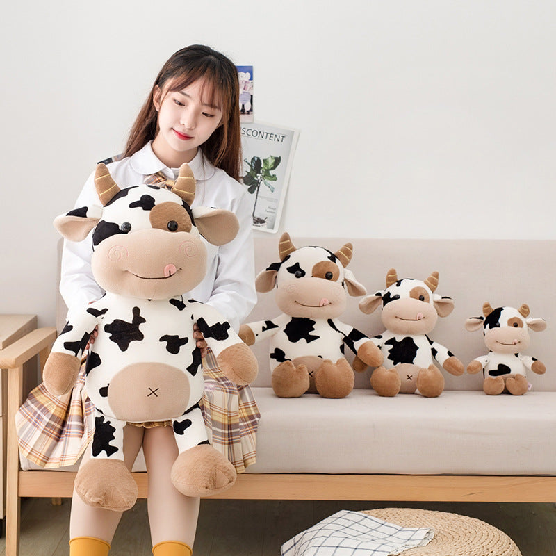 New Plush Cow Toys For Birthday Gifts