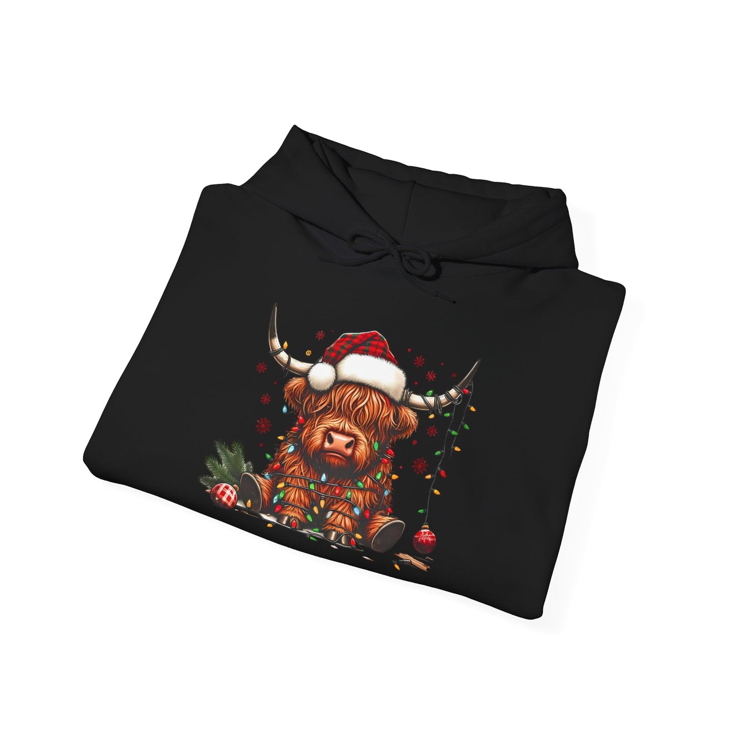 Get Cozy and Festive with Adorable Festive Cow Cute Hoodies – The Perfect Holiday Apparel