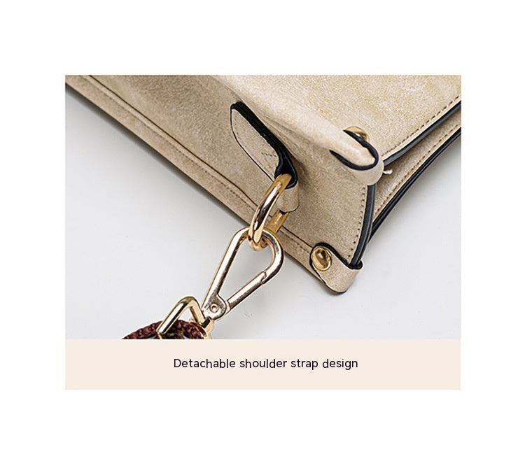 Stylish Cow and Leopard Print Crossbody Shoulder Bag for Women and Girls