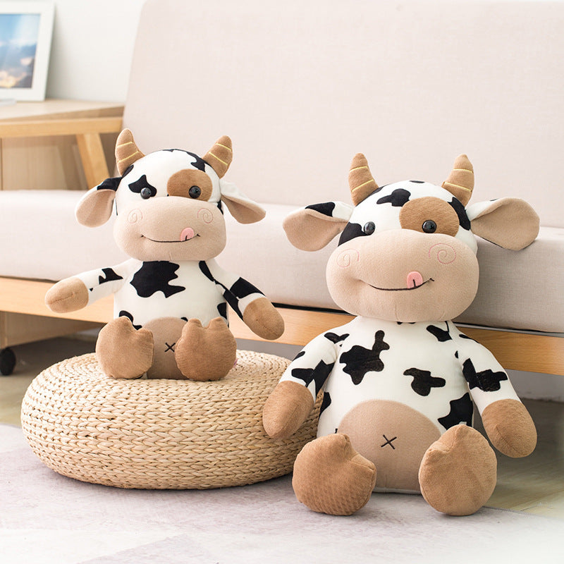 New Plush Cow Toys For Birthday Gifts