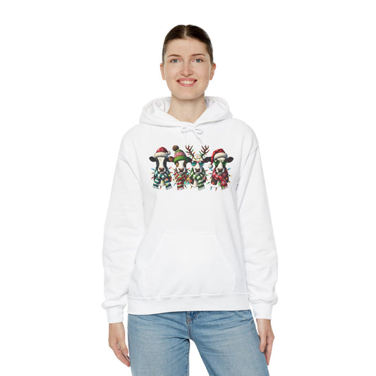 Add Some Holiday Cheer to Your Wardrobe with Festive Hoodies for Cow Enthusiasts