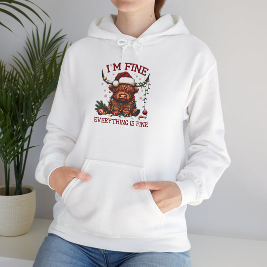 Embrace the Christmas Spirit with the Cow Lovers Christmas Hoodie – Ideal for Animal Lovers