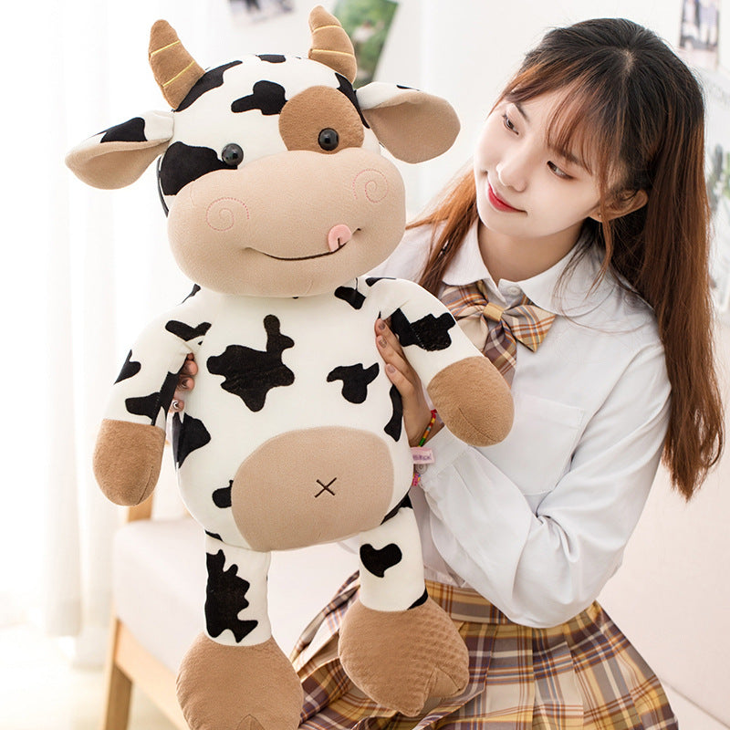 New Plush Cow Toys For Birthday Gifts