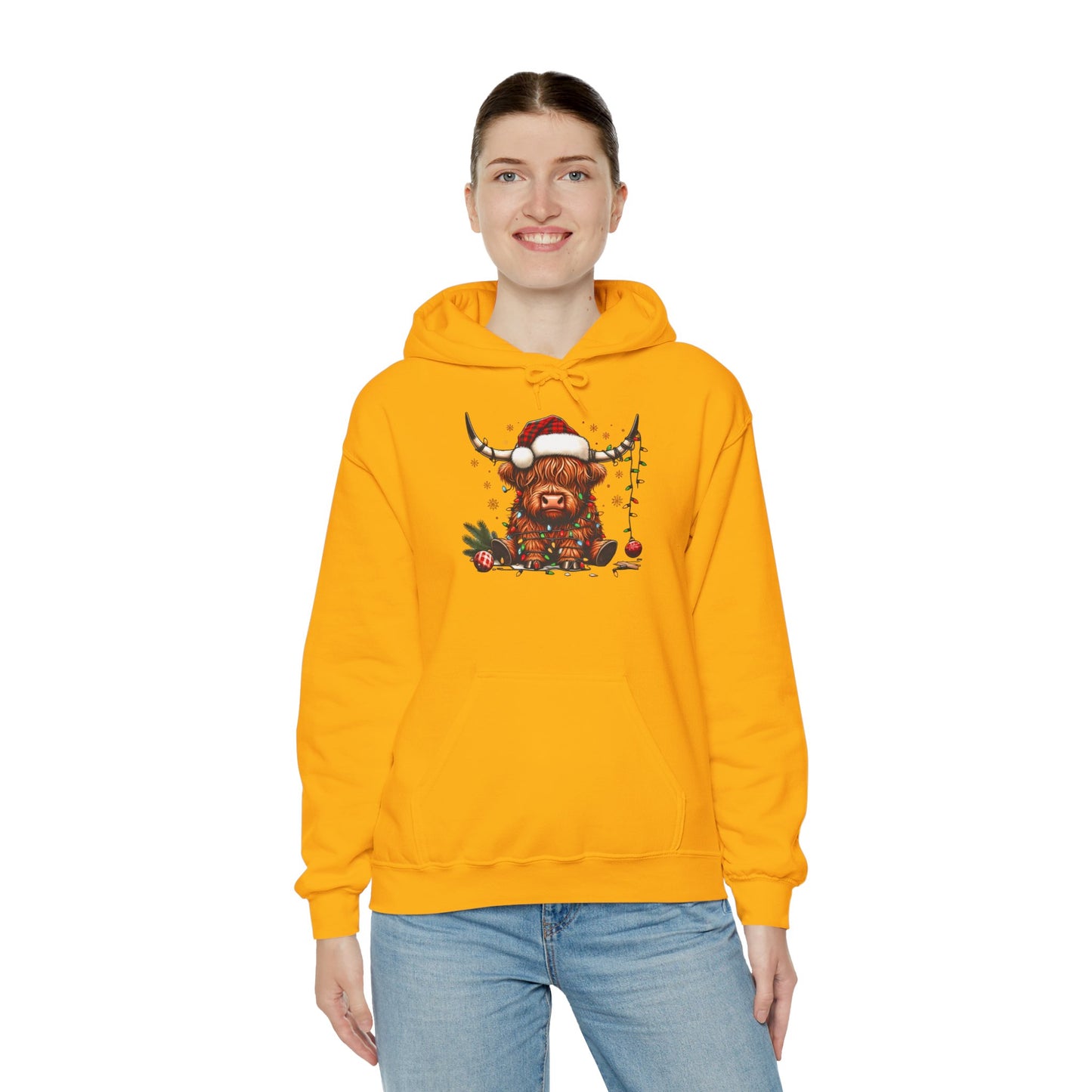 Get Cozy and Festive with Adorable Festive Cow Cute Hoodies – The Perfect Holiday Apparel