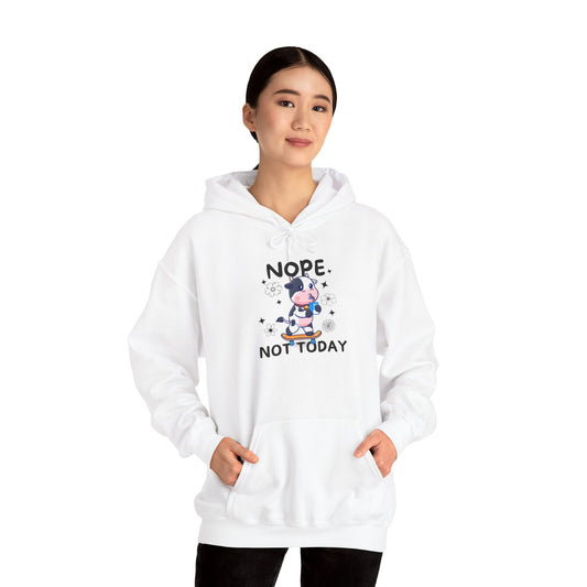 Chill Out in Style with the Nope, Not Today Hoodie – Ideal for Downtime and Rest