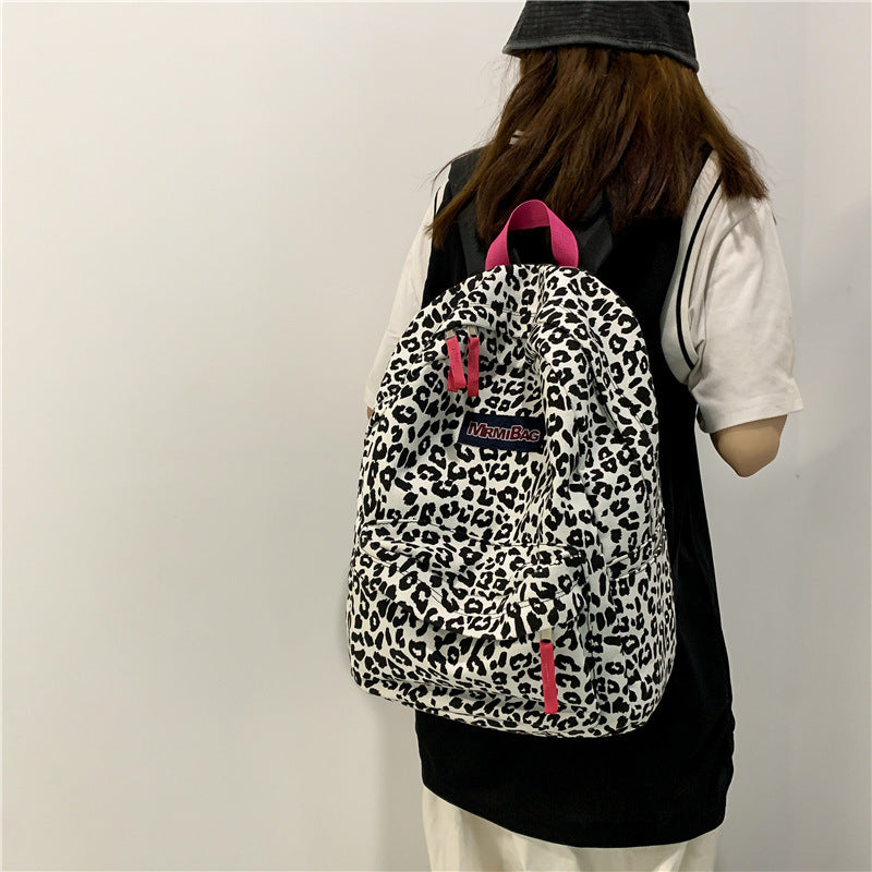 Showcase Your Unique Style with a Cow Zebra Print School Bag