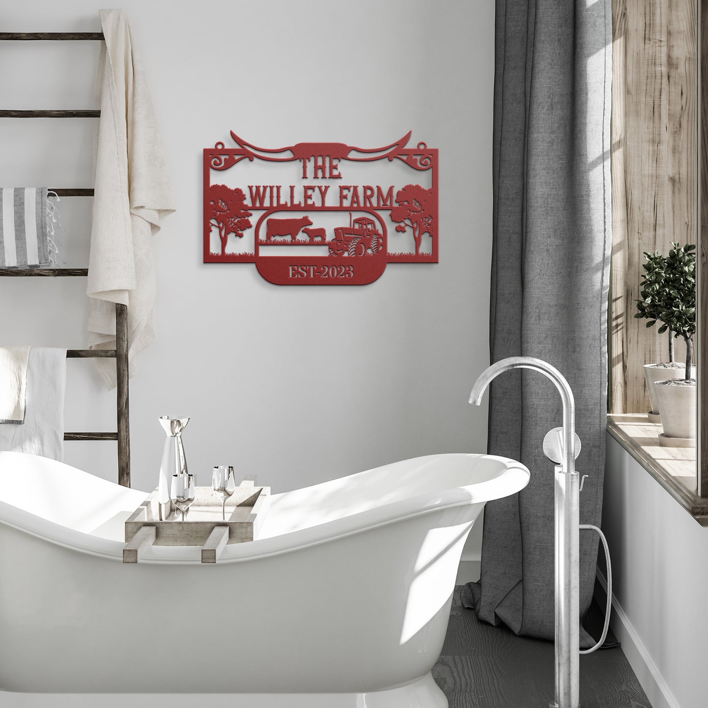 Cow Metal Signs