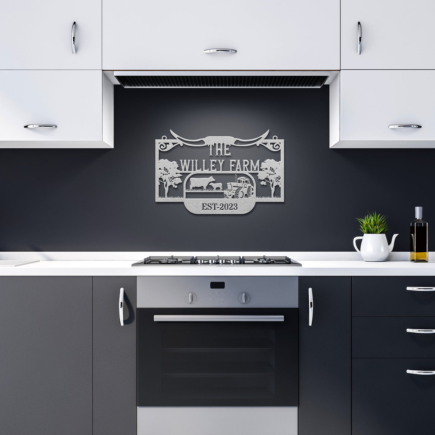 Cow Metal Signs