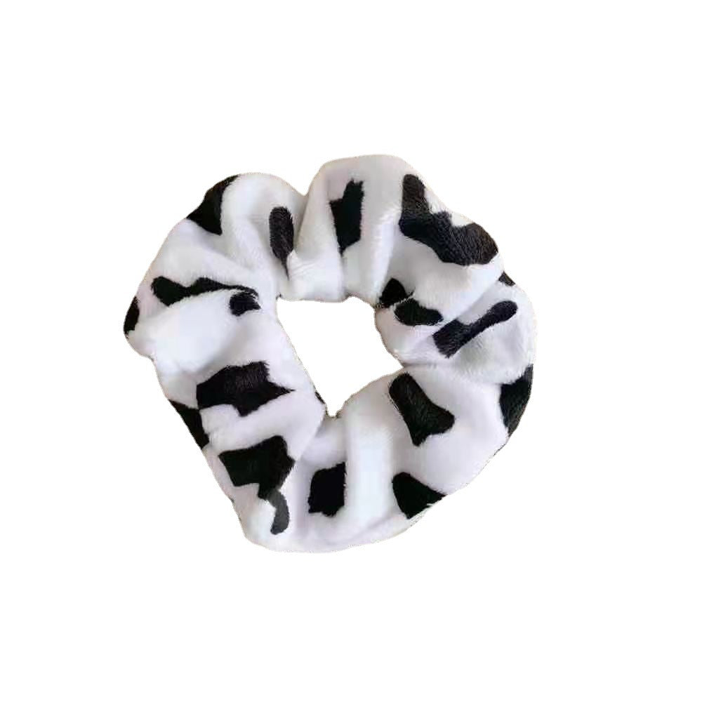 Cow Print Scrunchie for Women and Girls