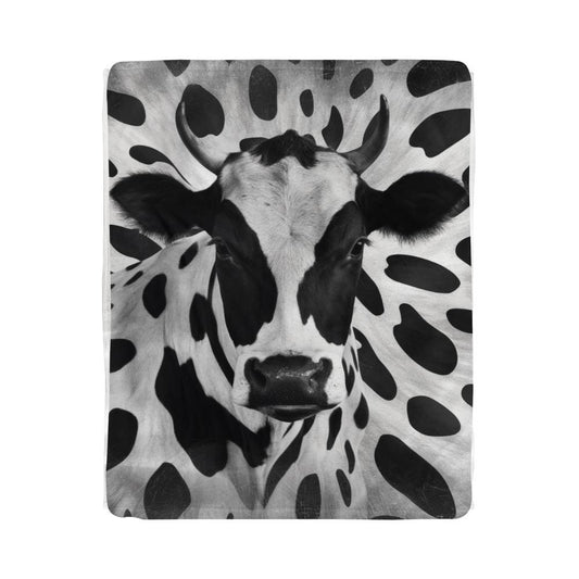 Stay Warm and Stylish with a Cow Print Blanket