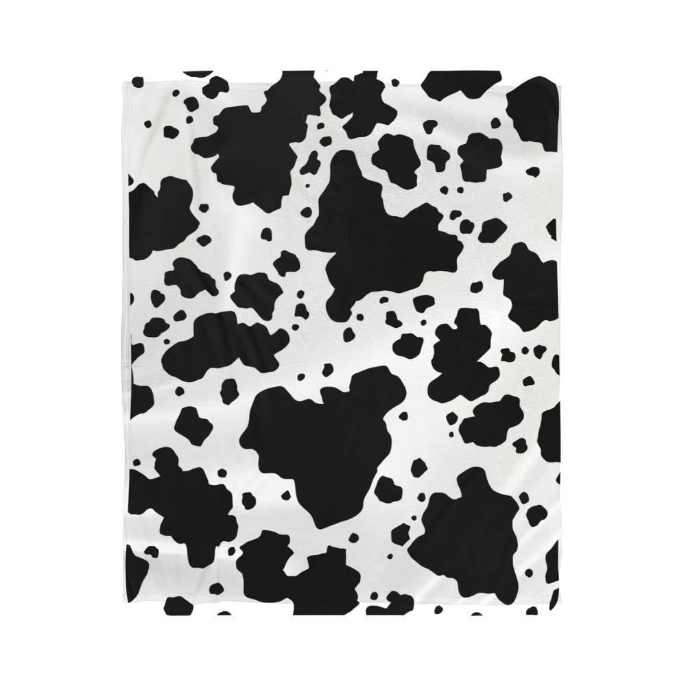 Stay Warm and Stylish with a Cow Print Blanket