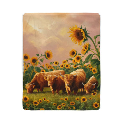 Stay Warm and Stylish with a Cow Print Blanket