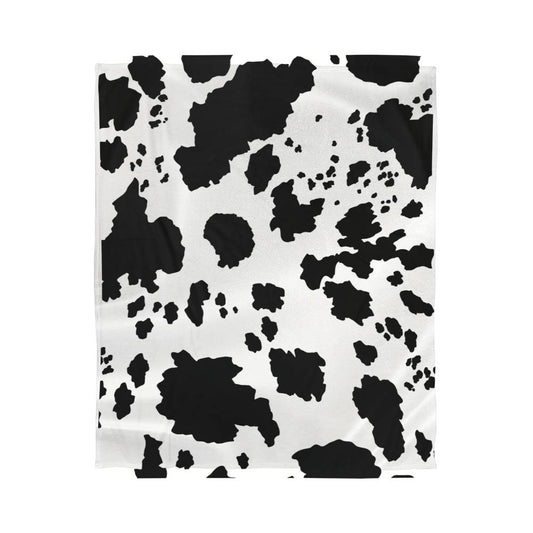 Stay Warm and Stylish with a Cow Print Blanket