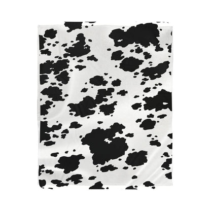 Stay Warm and Stylish with a Cow Print Blanket