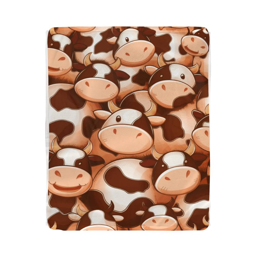 Stay Warm and Stylish with a Cow Print Blanket