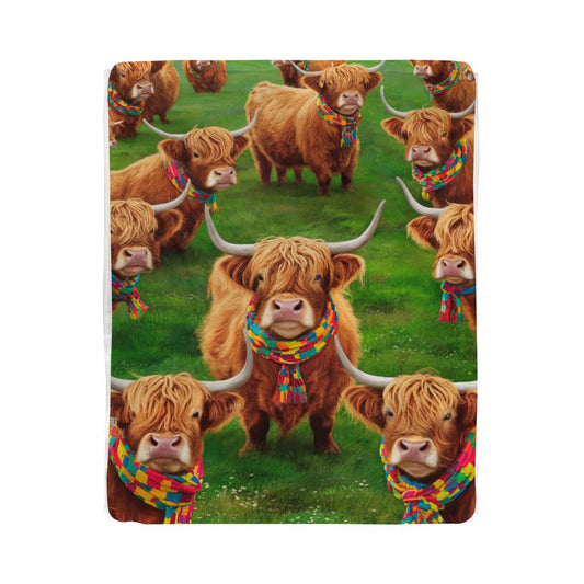 Stay Warm and Stylish with a Cow Print Blanket