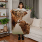 Stay Warm and Stylish with a Cow Print Blanket