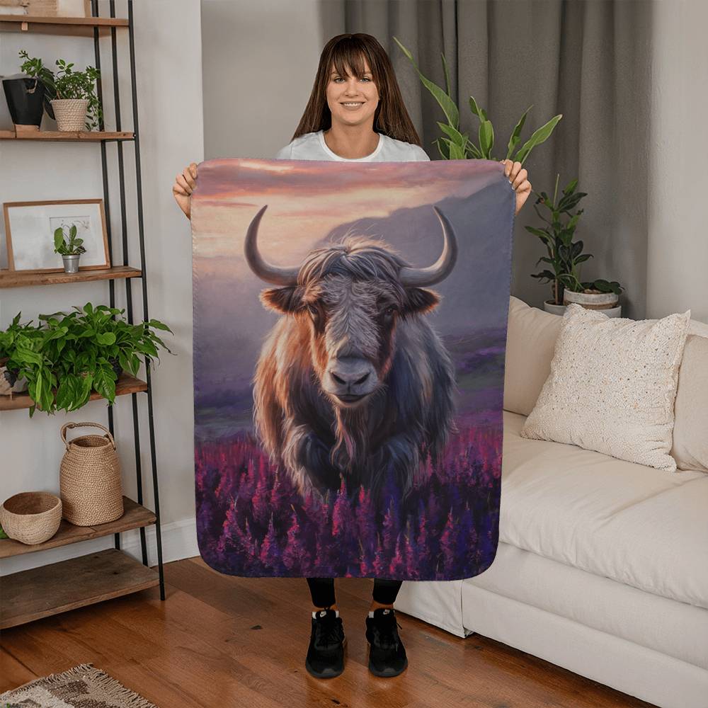 Stay Warm and Stylish with a Cow Print Blanket