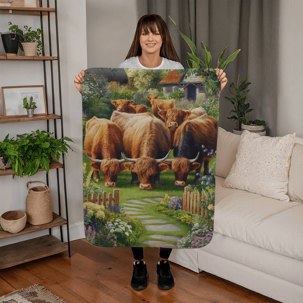 Stay Warm and Stylish with a Cow Print Blanket