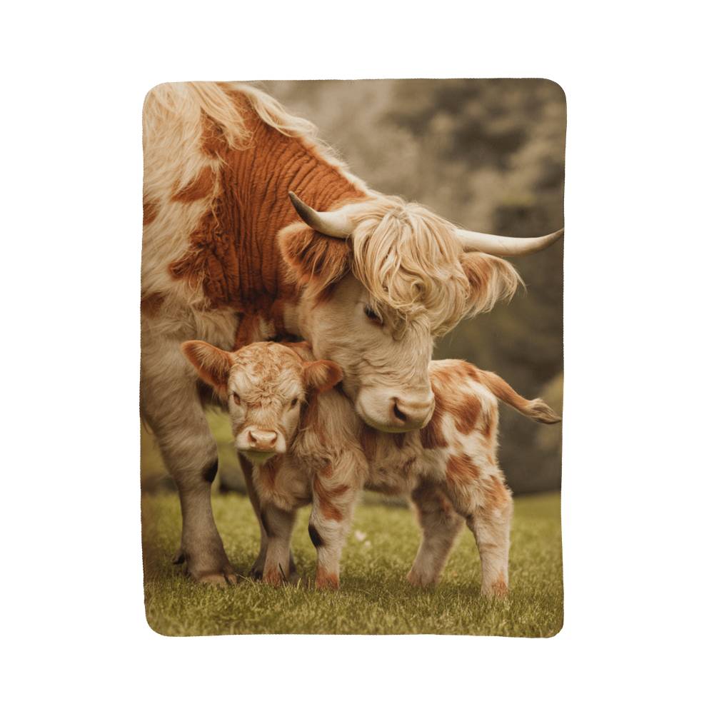 Stay Warm and Stylish with a Cow Print Blanket