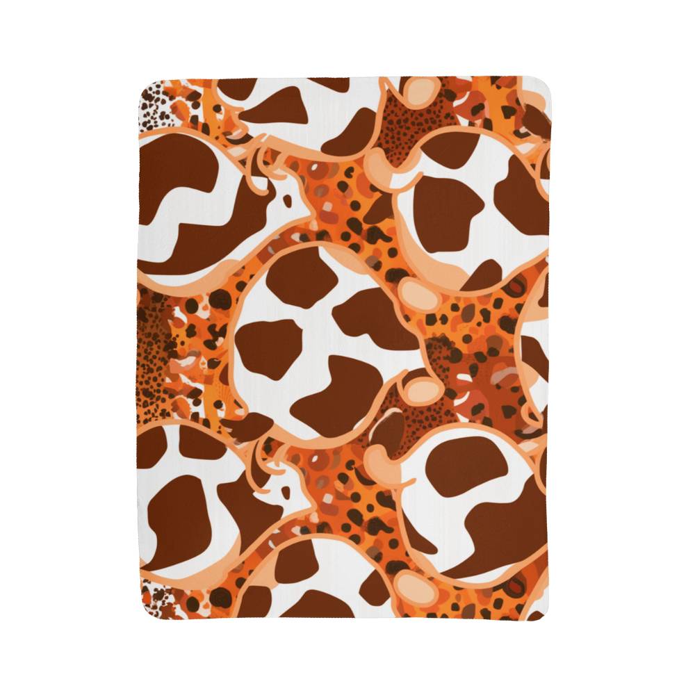 Stay Warm and Stylish with a Cow Print Blanket