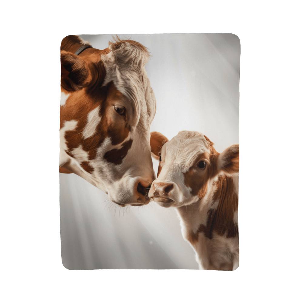Stay Warm and Stylish with a Cow Print Blanket