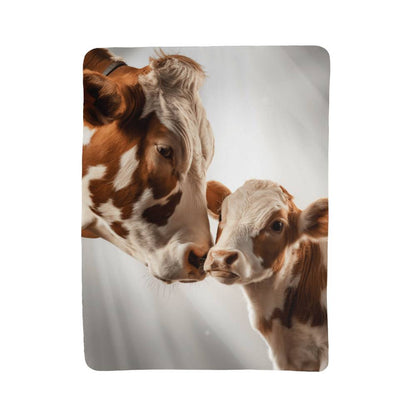 Stay Warm and Stylish with a Cow Print Blanket