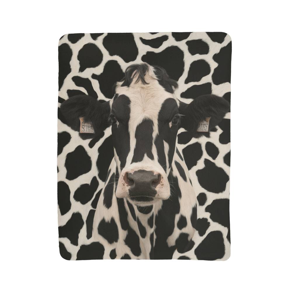 Stay Warm and Stylish with a Cow Print Blanket