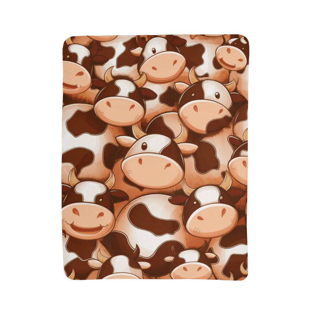 Stay Warm and Stylish with a Cow Print Blanket