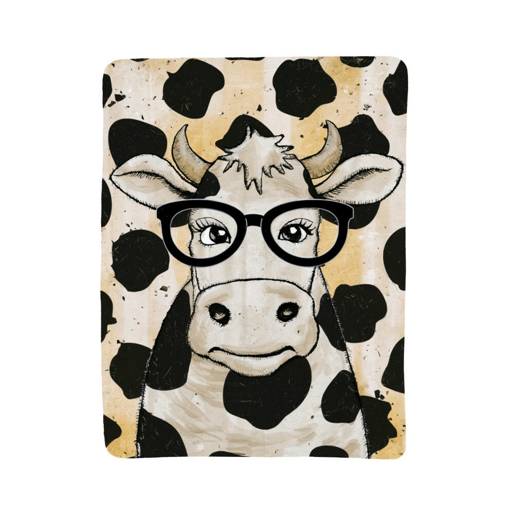 Stay Warm and Stylish with a Cow Print Blanket