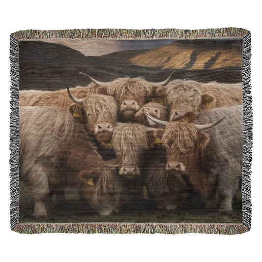 Stay Warm and Stylish with a Cow Print Blanket