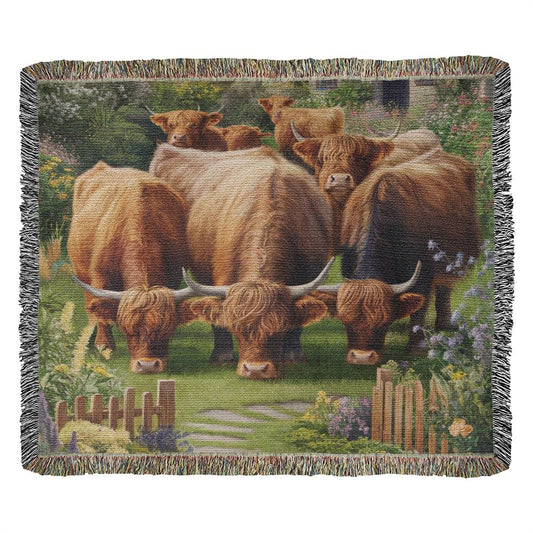 Stay Warm and Stylish with a Cow Print Blanket