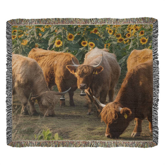 Stay Warm and Stylish with a Cow Print Blanket