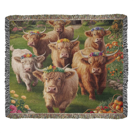 Stay Warm and Stylish with a Cow Print Blanket