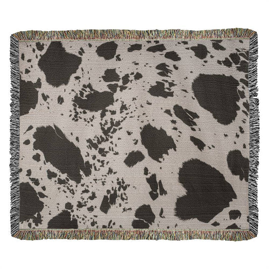 Stay Warm and Stylish with a Cow Print Blanket