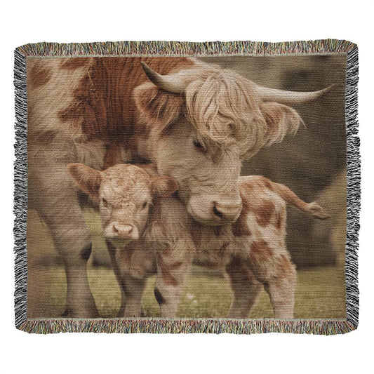 Stay Warm and Stylish with a Cow Print Blanket