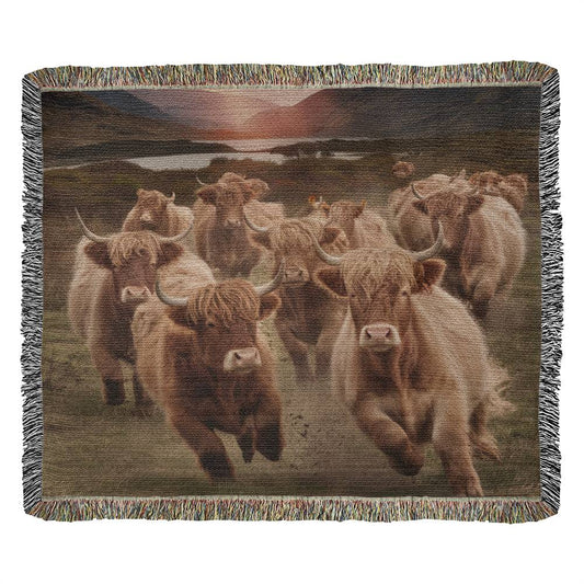 Stay Warm and Stylish with a Cow Print Blanket